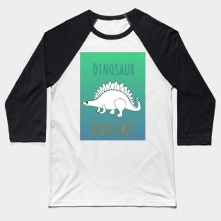 Dinosaur expert! Baseball T-Shirt